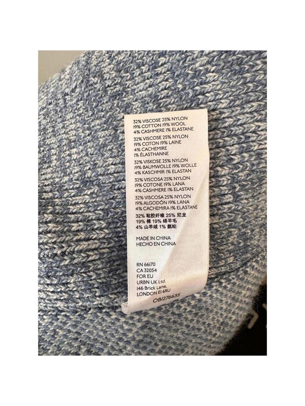 Pilcro Anthropologie Mona Knit XS/S Blue Shawl Collar Cardigan Duster - Picture 11 of 11
